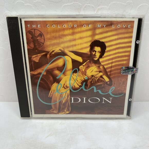 Vintage 1993 Celine Dion The Colour Of My Love Album CD Jewel Case 14 Hit Tracks - Picture 1 of 5